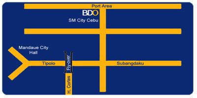 BANCO DE ORO (BDO) in SM City Dagupan .